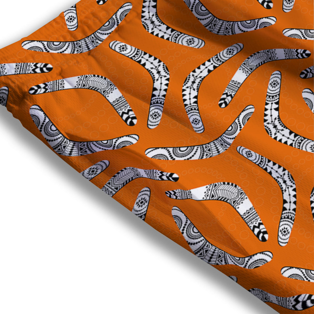 Cobweb Halloween Print Pattern Mesh Shorts