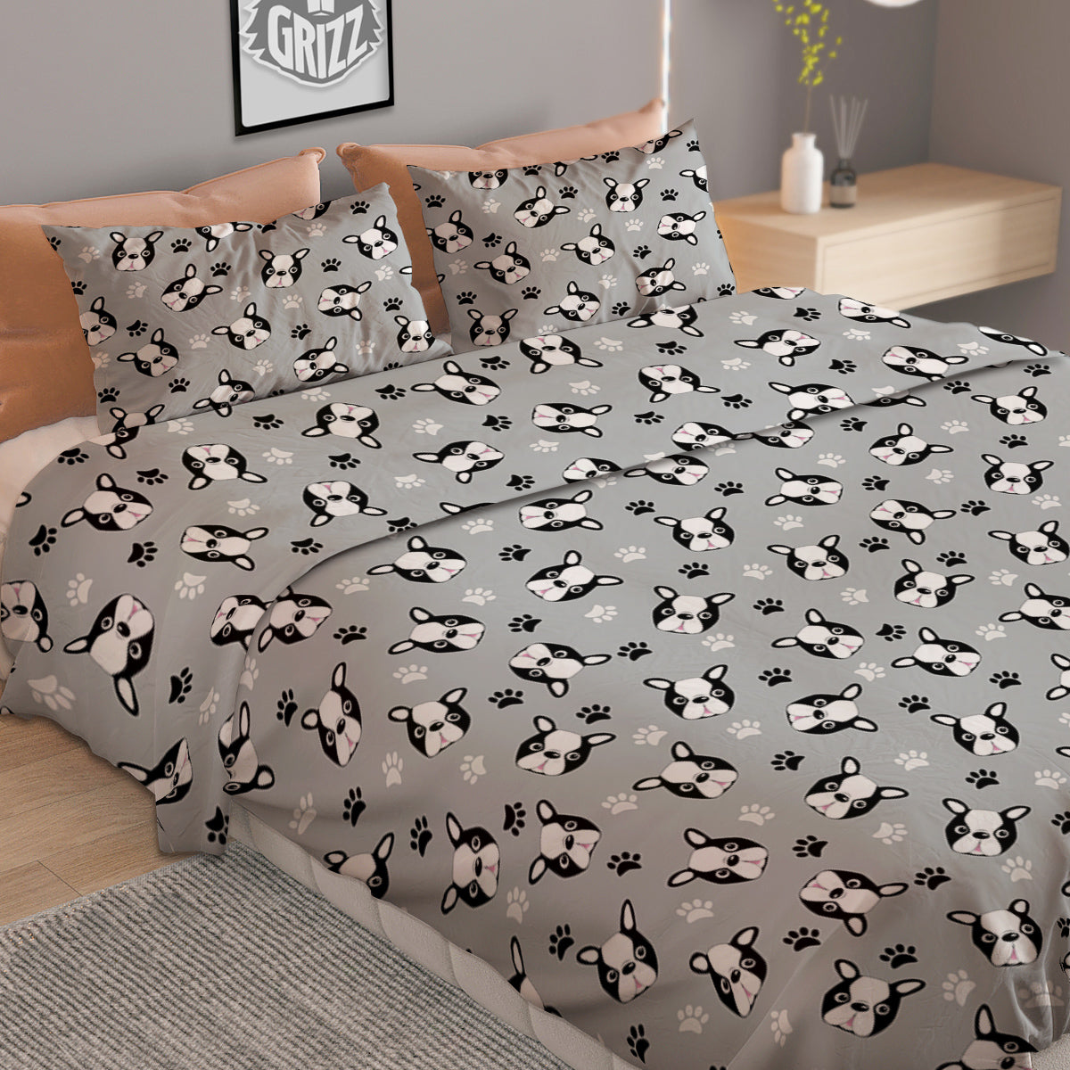 Buffalo Plaid Green Red And Black Print Duvet Cover Bedding Set