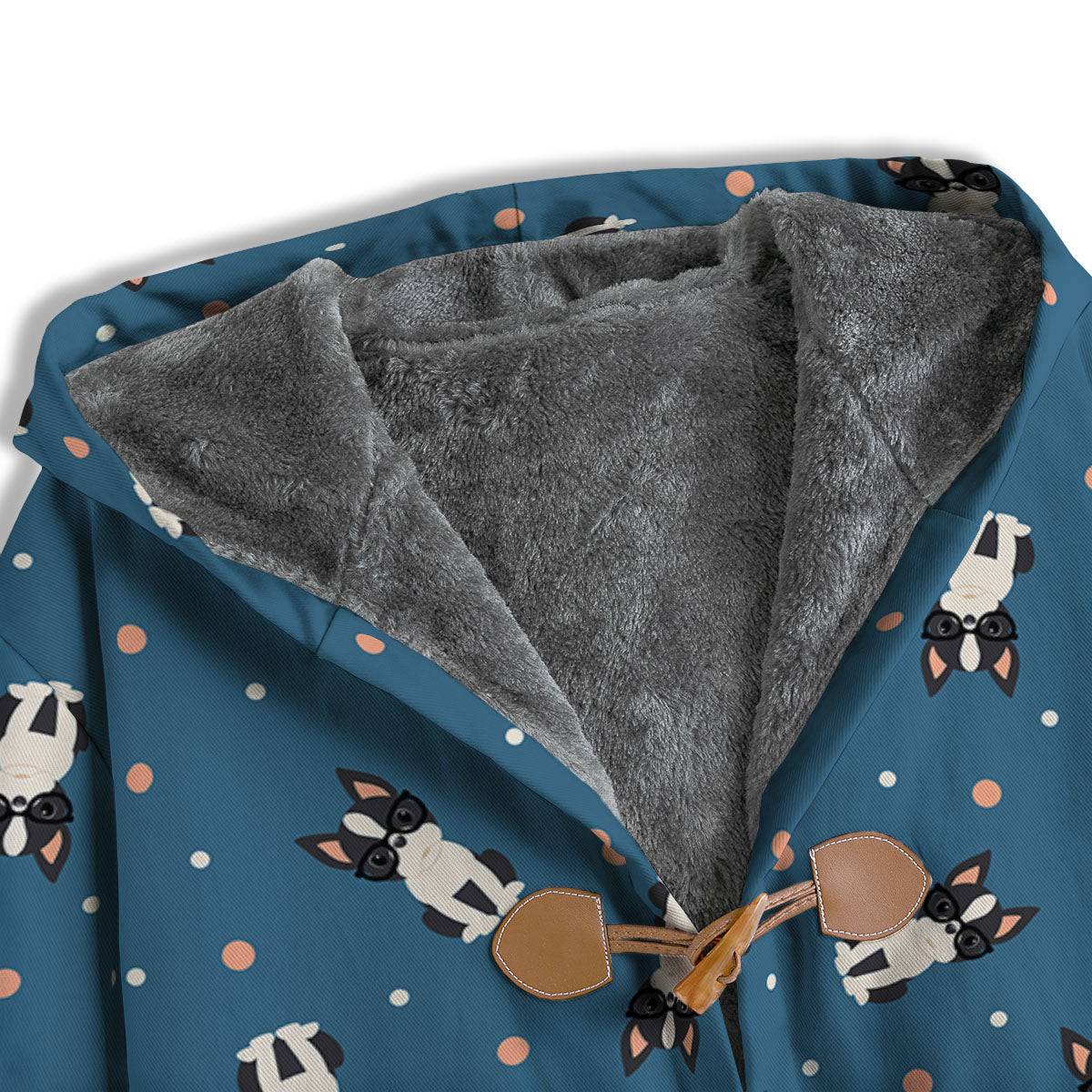 Boston Terrier Wearing Glasses Print Men's Windbreaker Jacket-grizzshop