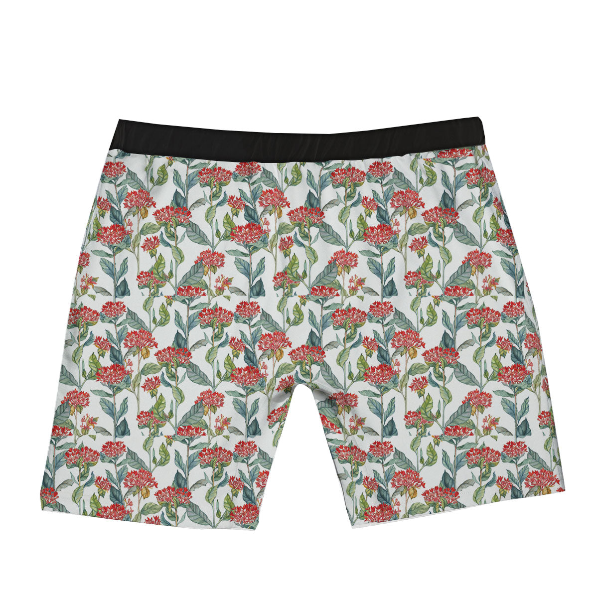 Bouvardia Print Pattern Boxer Briefs-grizzshop