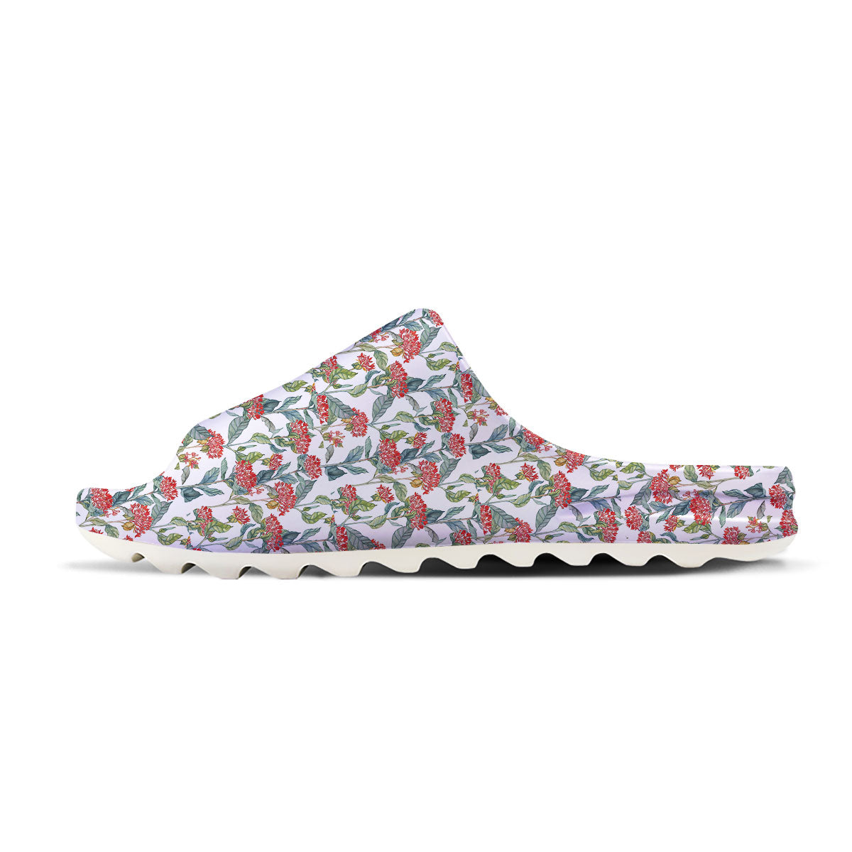 Bouvardia Print Pattern Sandals-grizzshop