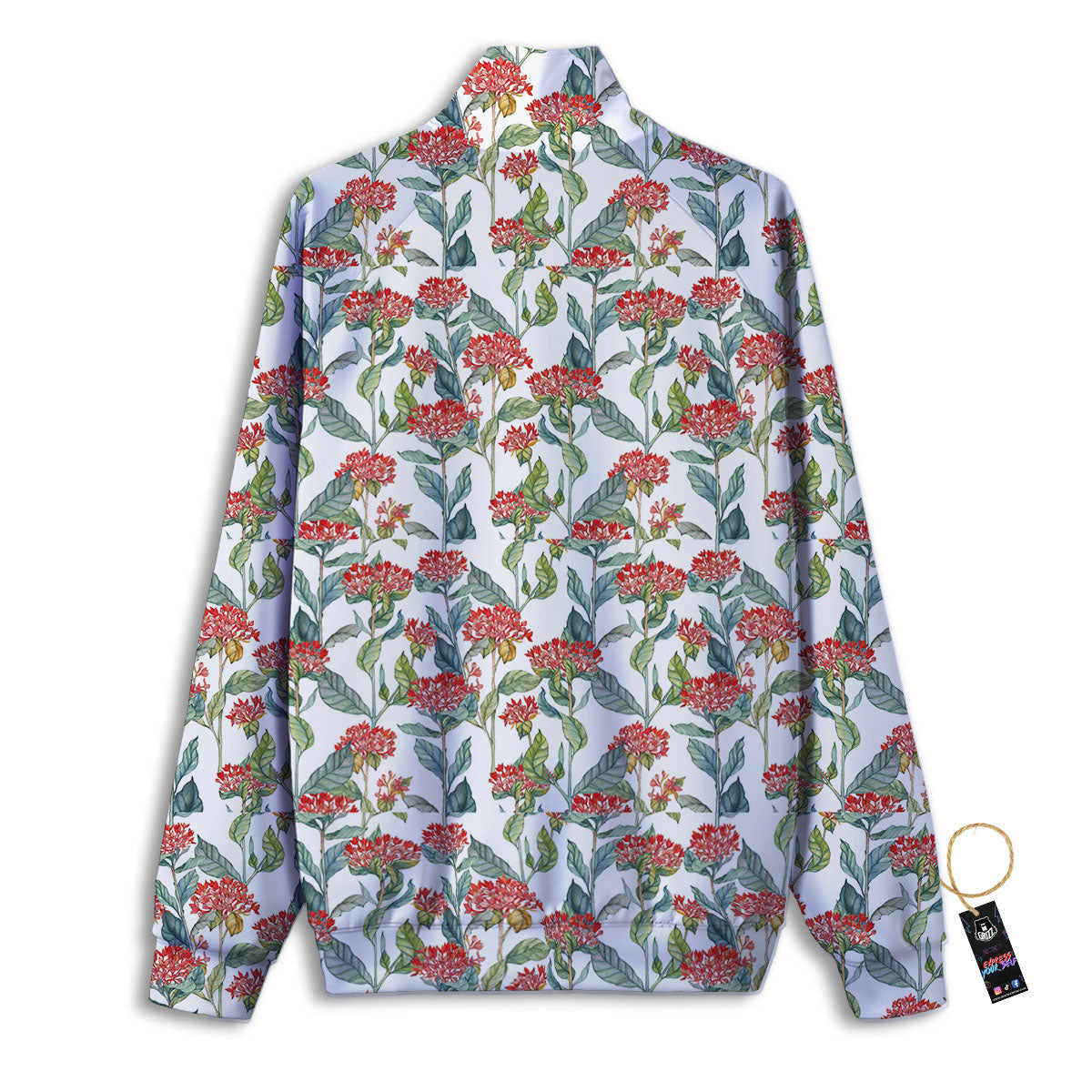 Bouvardia Print Pattern Track Jacket-grizzshop