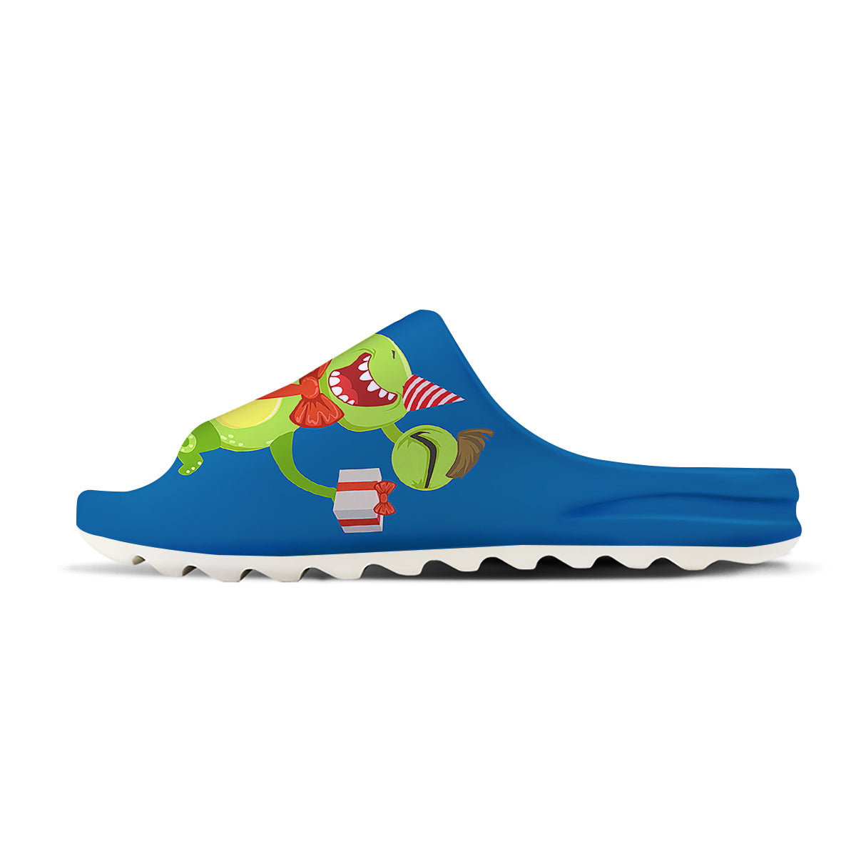 Bow Tie With Cute Alien Print Sandals-grizzshop
