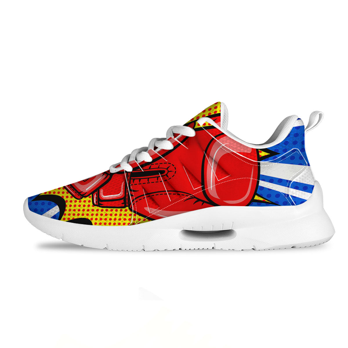 Boxing Gloves Pop Art Print Tennis Shoes-grizzshop