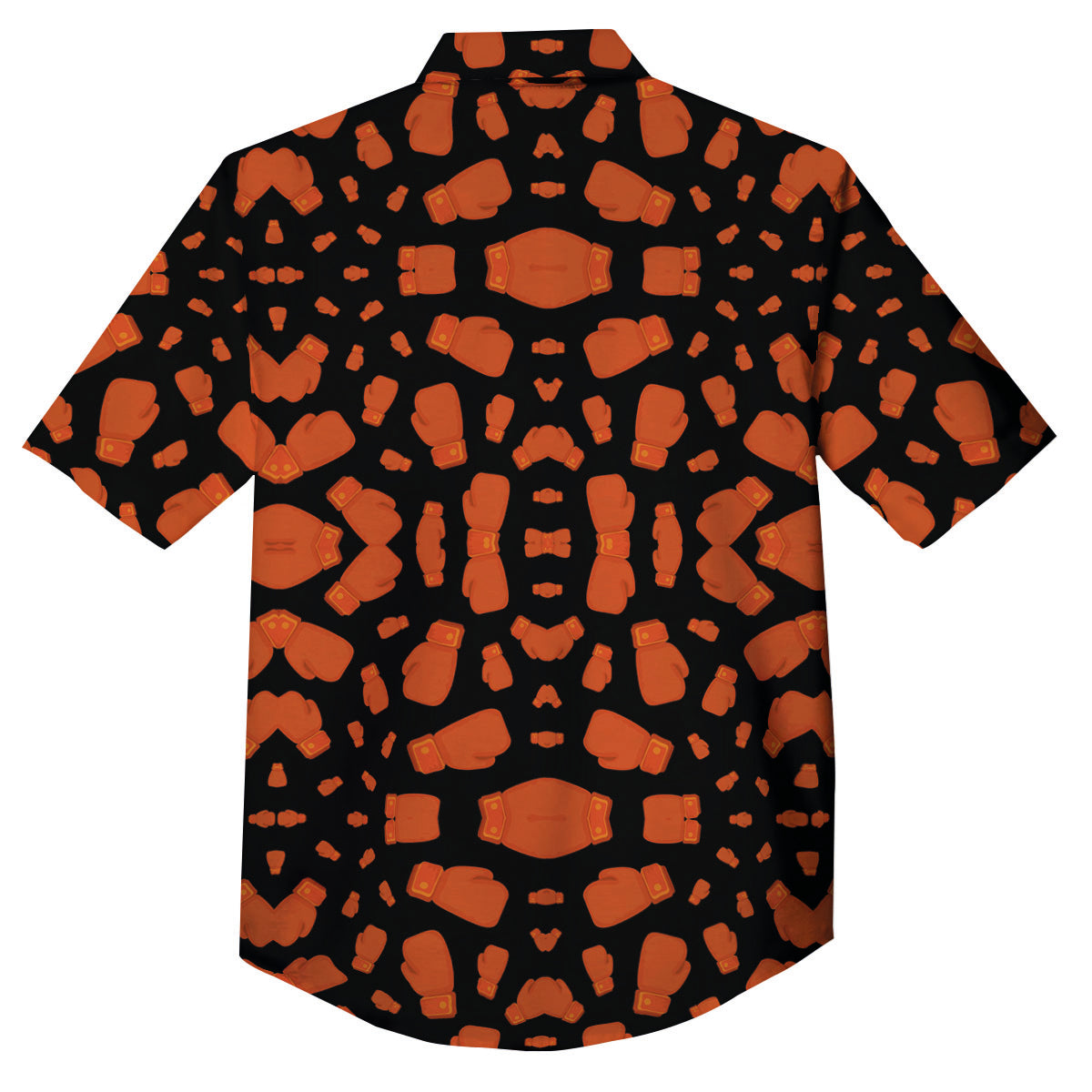 Boxing Gloves Print Pattern Button Up Shirt-grizzshop