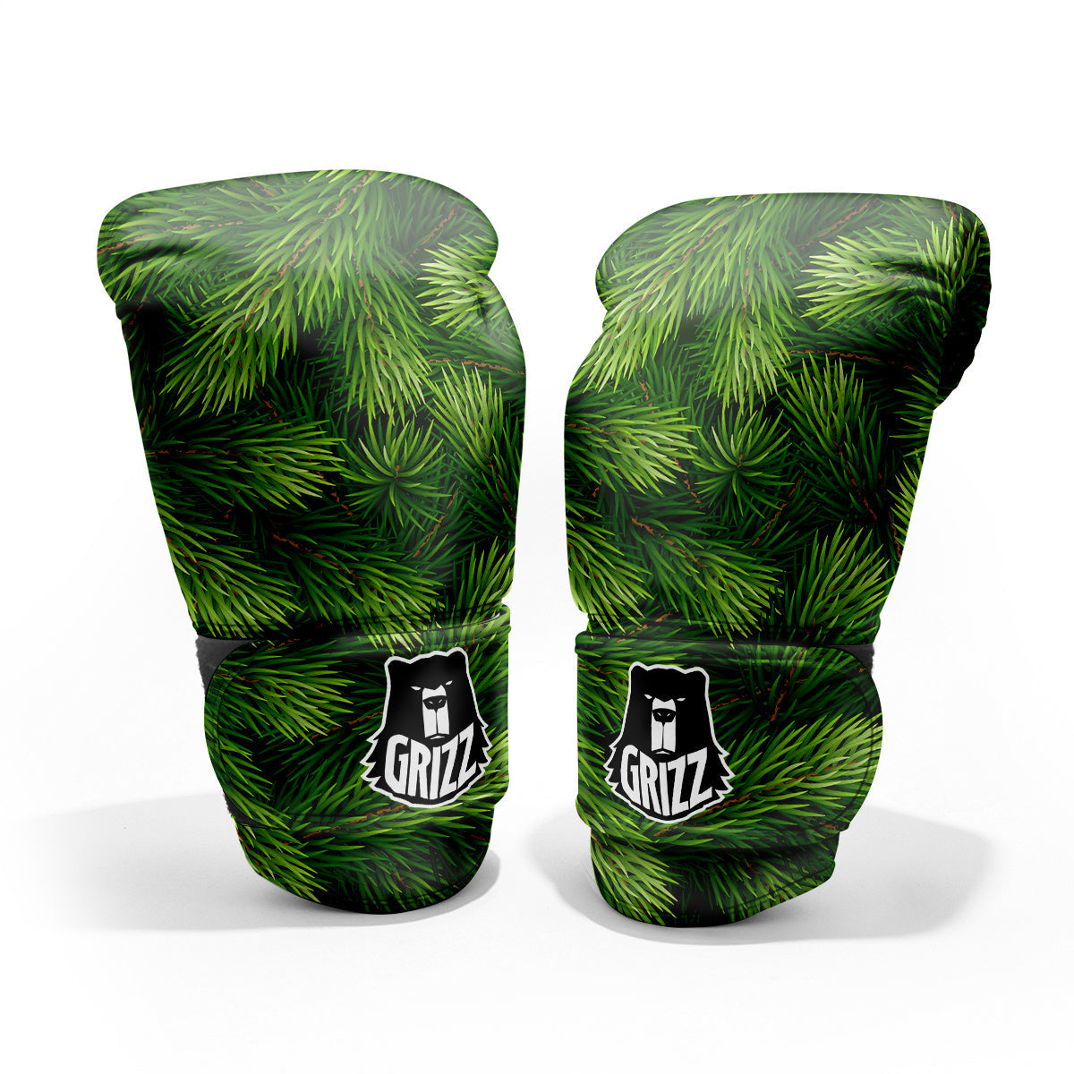 Branches Christmas Tree Print Pro Boxing Glove