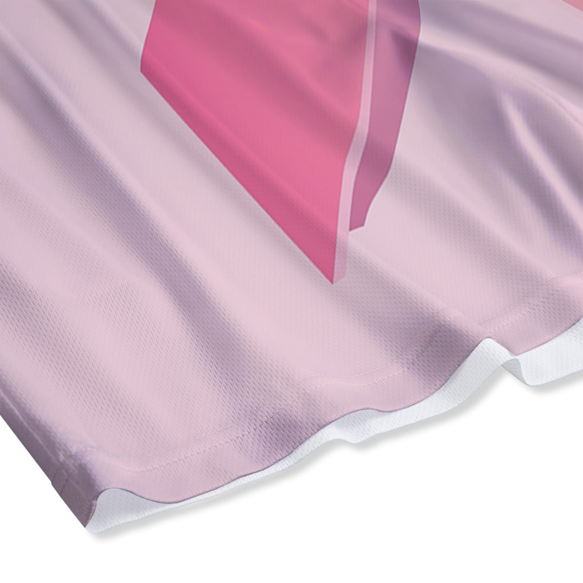 Bullseye Target Grunge Print Mesh Shorts