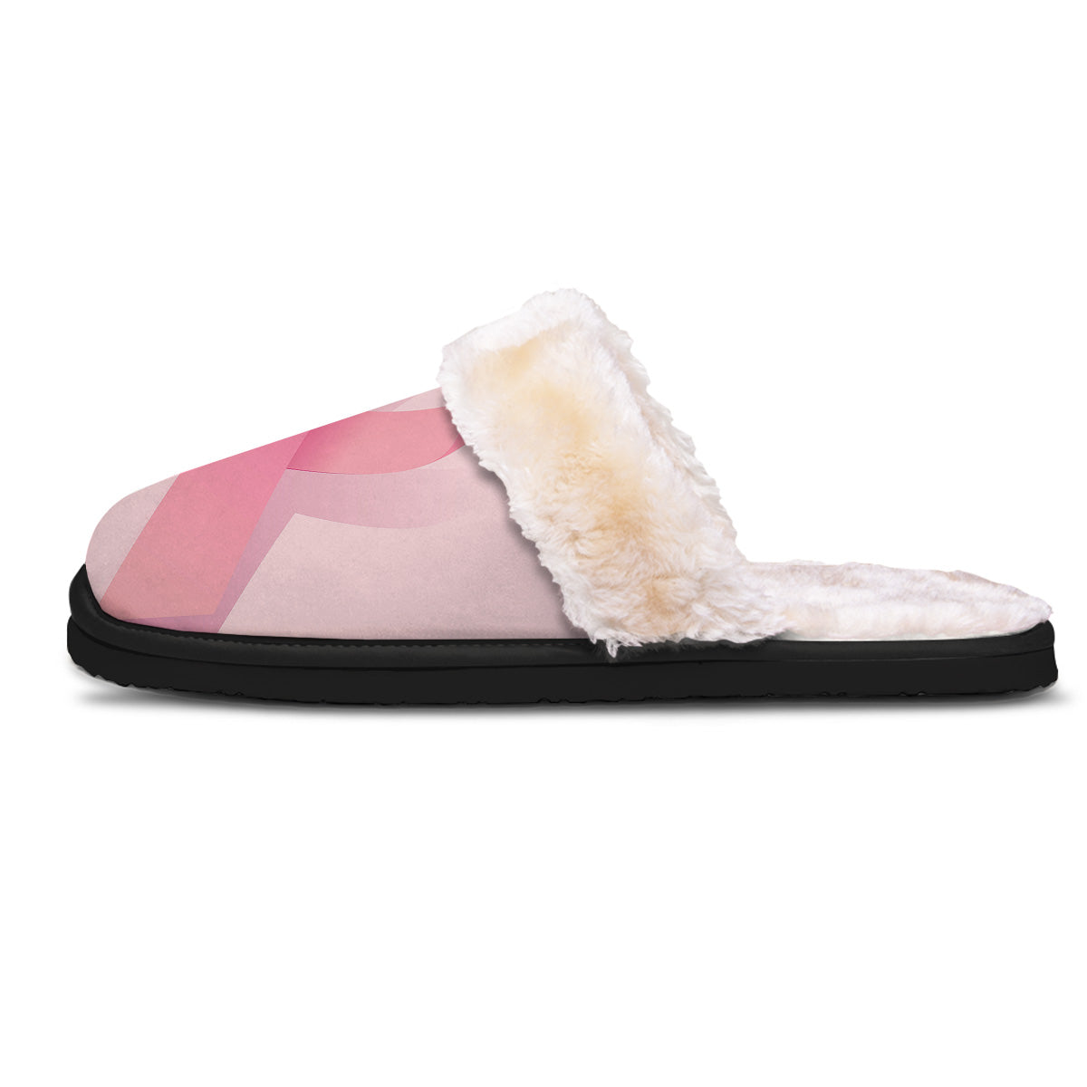 Breast Cancer Awareness Ribbon Print Slippers-grizzshop