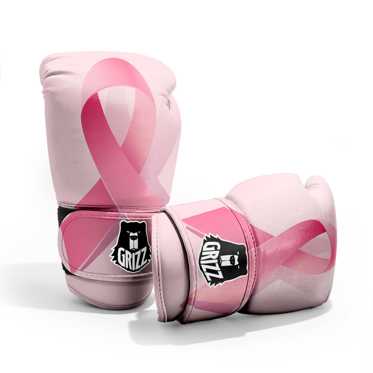 Breast Cancer Awareness Ribbon Print Pro Boxing Glove