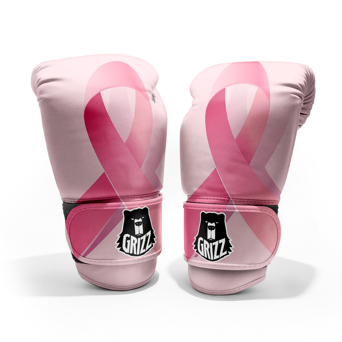 Breast Cancer Awareness Ribbon Print Pro Boxing Glove