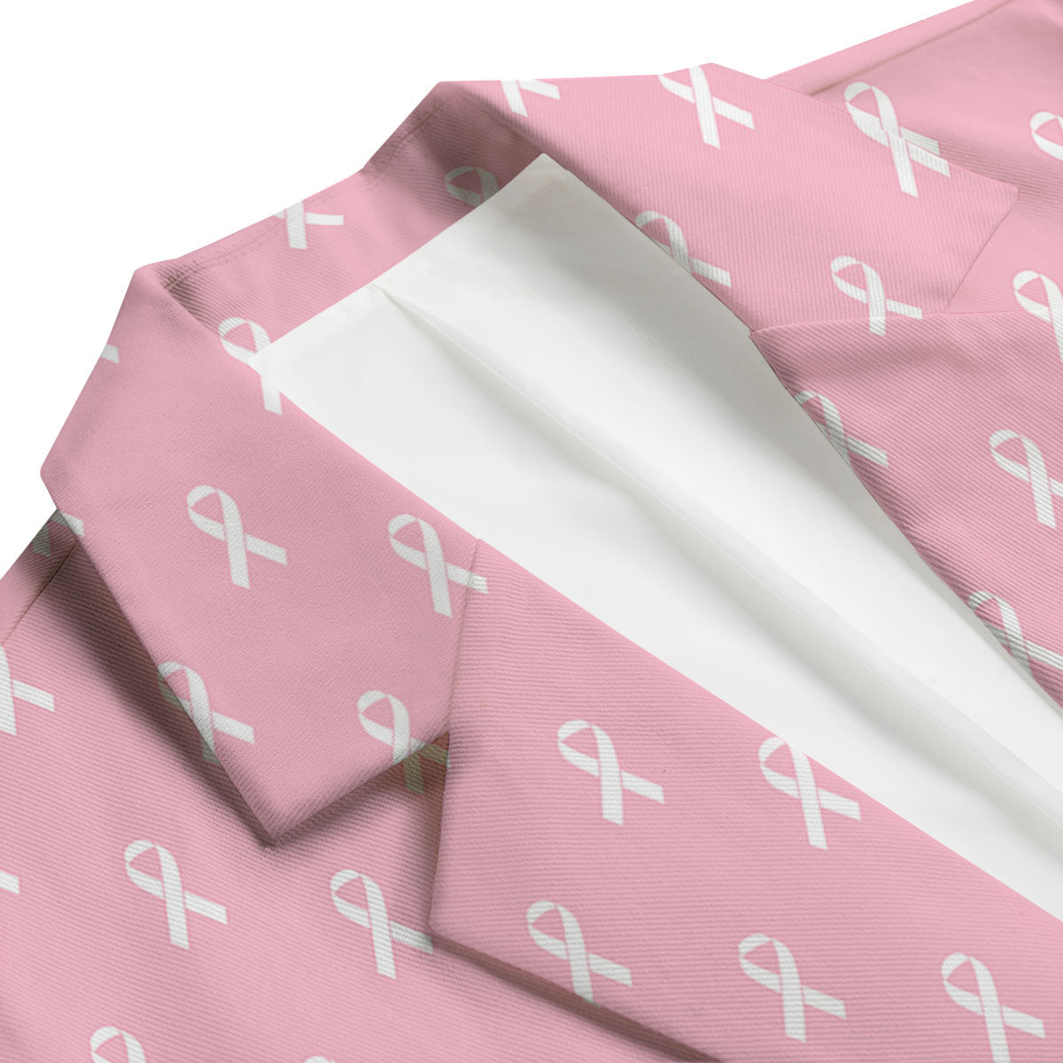 Breast Cancer Pink Pink Pattern Men's Blazer-grizzshop