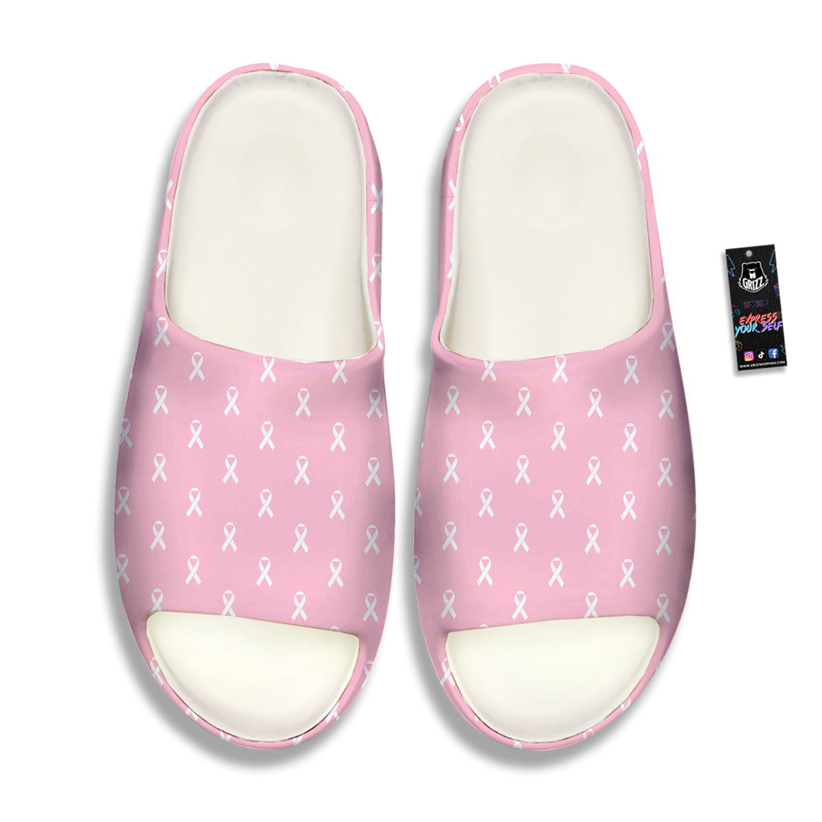 Breast Cancer Pink Pink Pattern Sandals-grizzshop