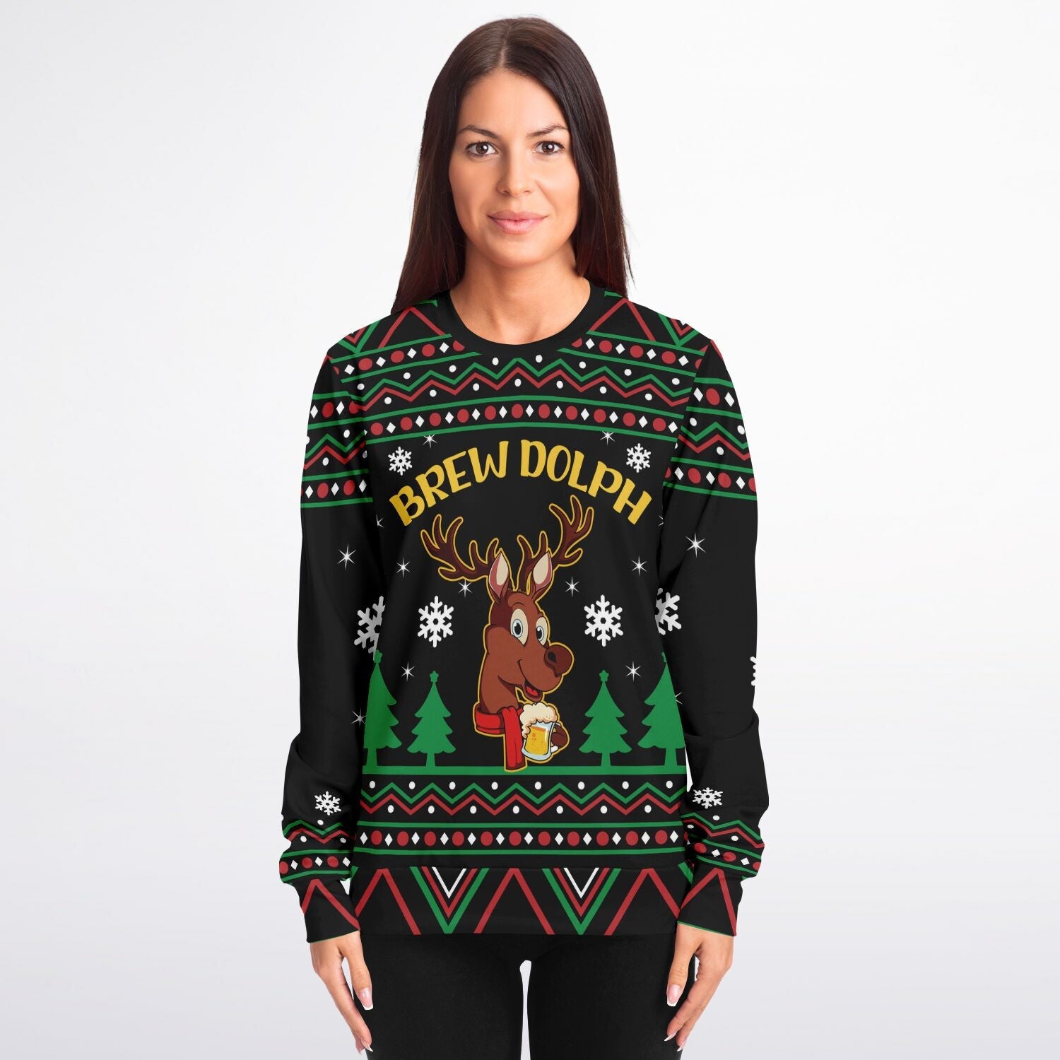 Brewdolph Ugly Christmas Sweater-grizzshop