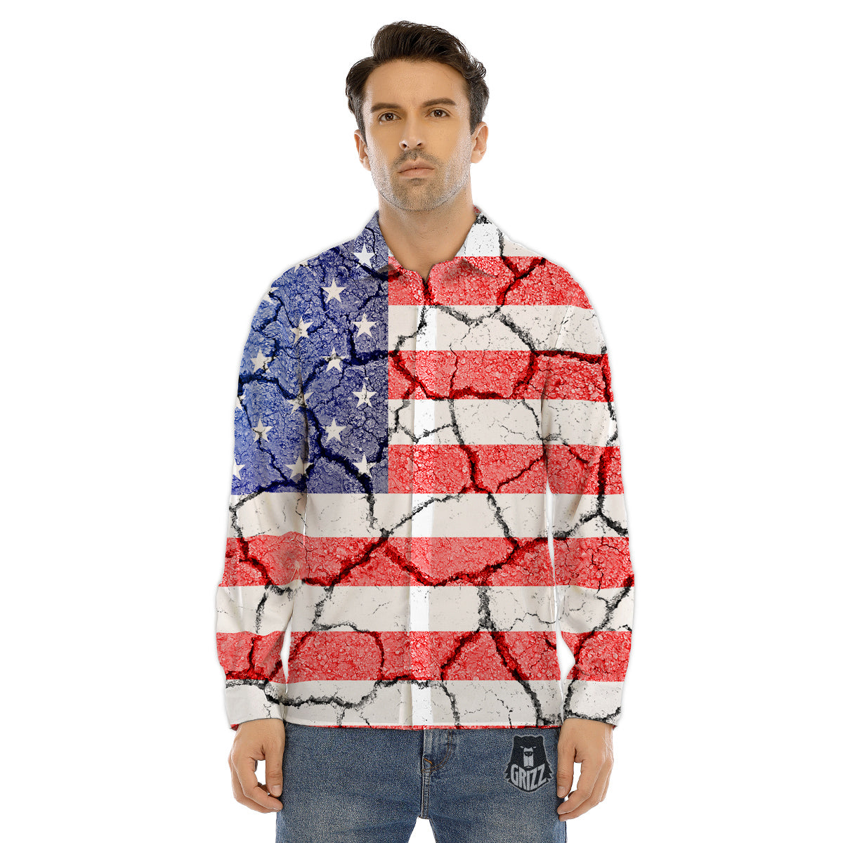 Brown Hazelnuts And Green Leaf Print Pattern Men's Dress Shirts-grizzshop