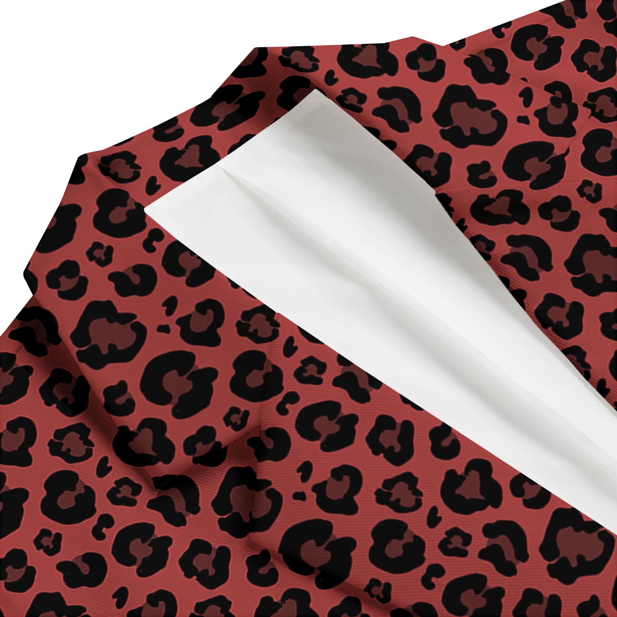 Brown Leopard Men's Blazer-grizzshop
