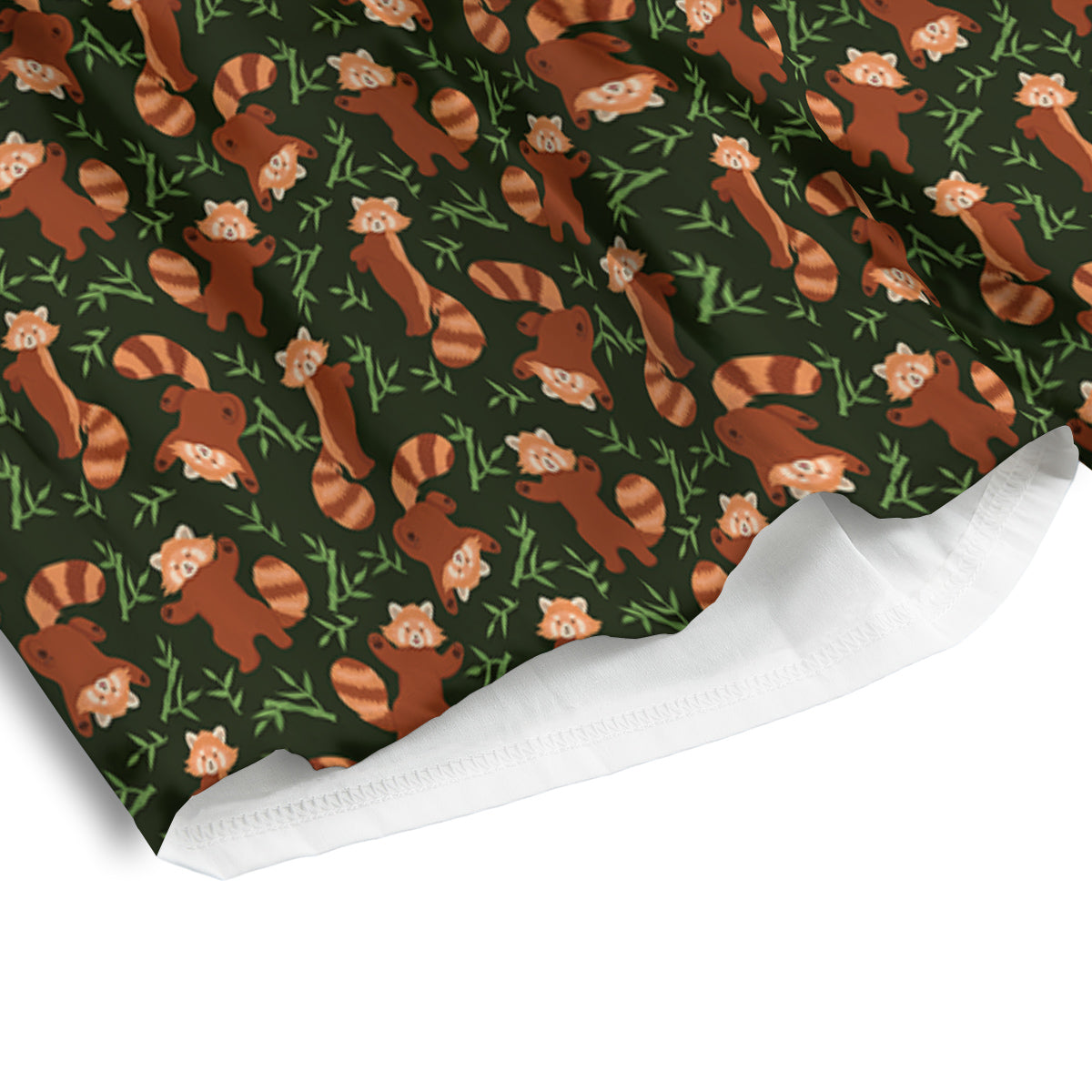Bohemian Pigeon Floral Print Pattern Men's Athletic Shorts
