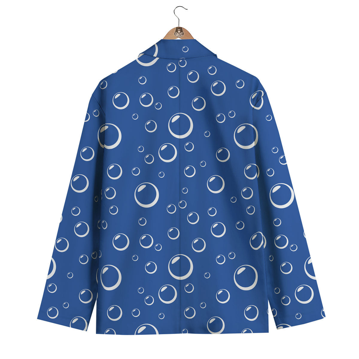 Bubble Ocean Print Pattern Men's Blazer-grizzshop