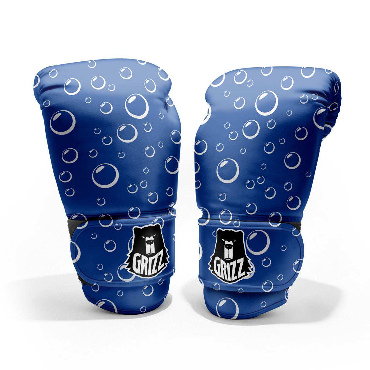 Bubble Ocean Print Pattern Sparring Gloves-grizzshop