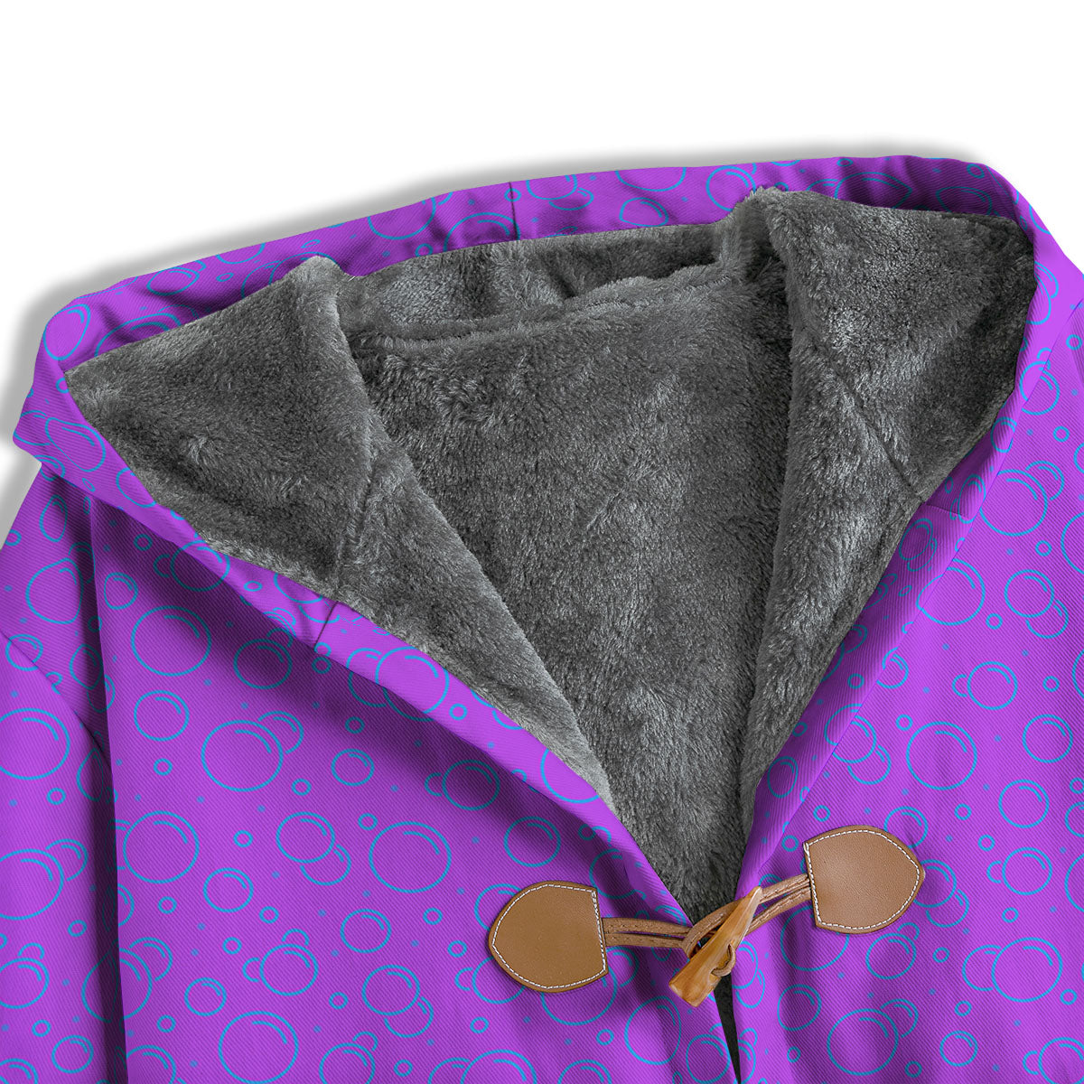 Bubble Purple Print Pattern Men's Windbreaker Jacket-grizzshop