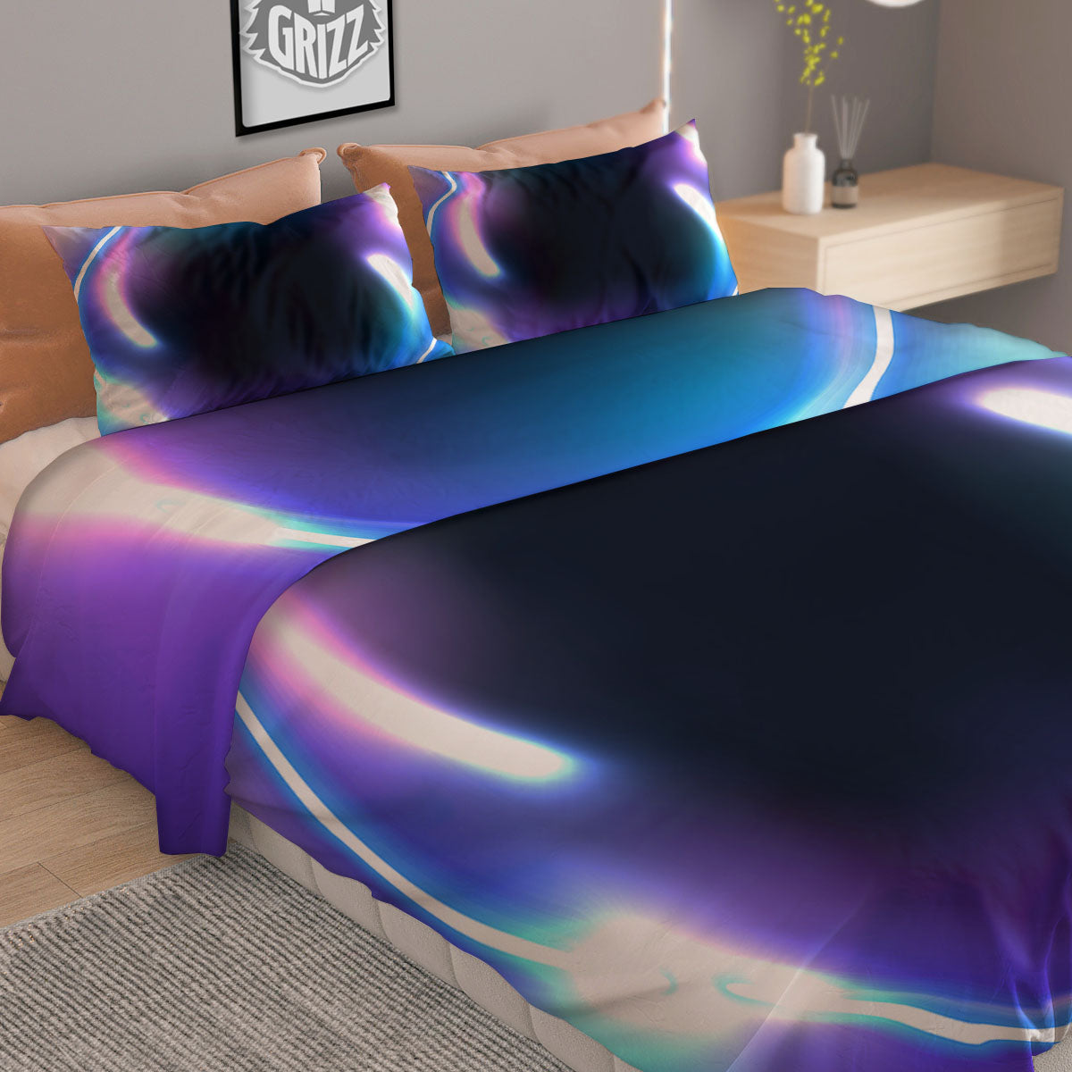 Blanket Stripe Tribal Serape Print Pattern Duvet Cover Bedding Set