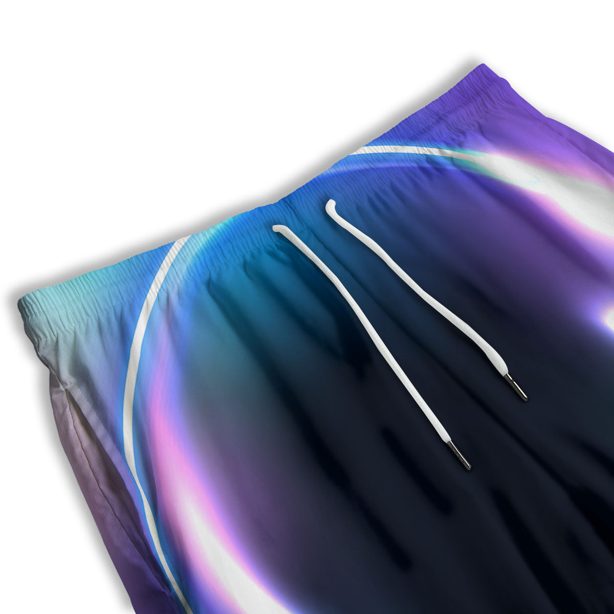 Bubble Rave Print Men's Athletic Shorts