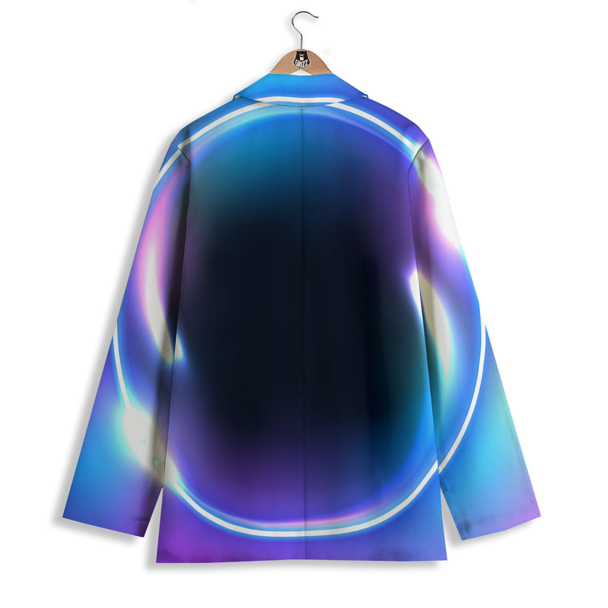 Bubble Rave Print Women's Blazer-grizzshop