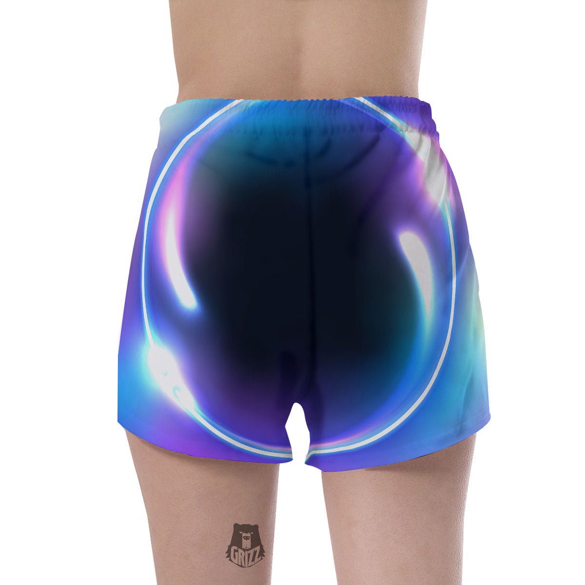 Bubble Rave Print Women's Shorts-grizzshop
