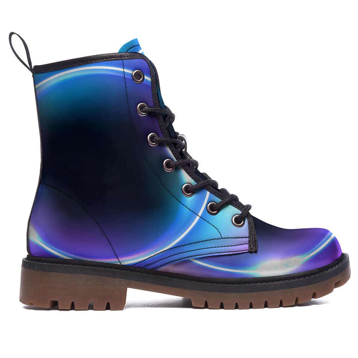 Bubble Rave Print Work Boots-grizzshop