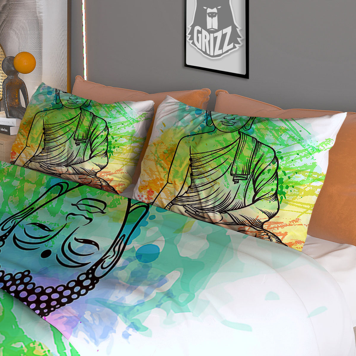 Blanket Tribal Serape Print Pattern Duvet Cover Bedding Set