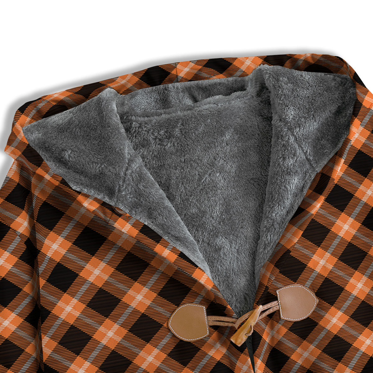 Buffalo Check Halloween Print Pattern Men's Windbreaker Jacket-grizzshop
