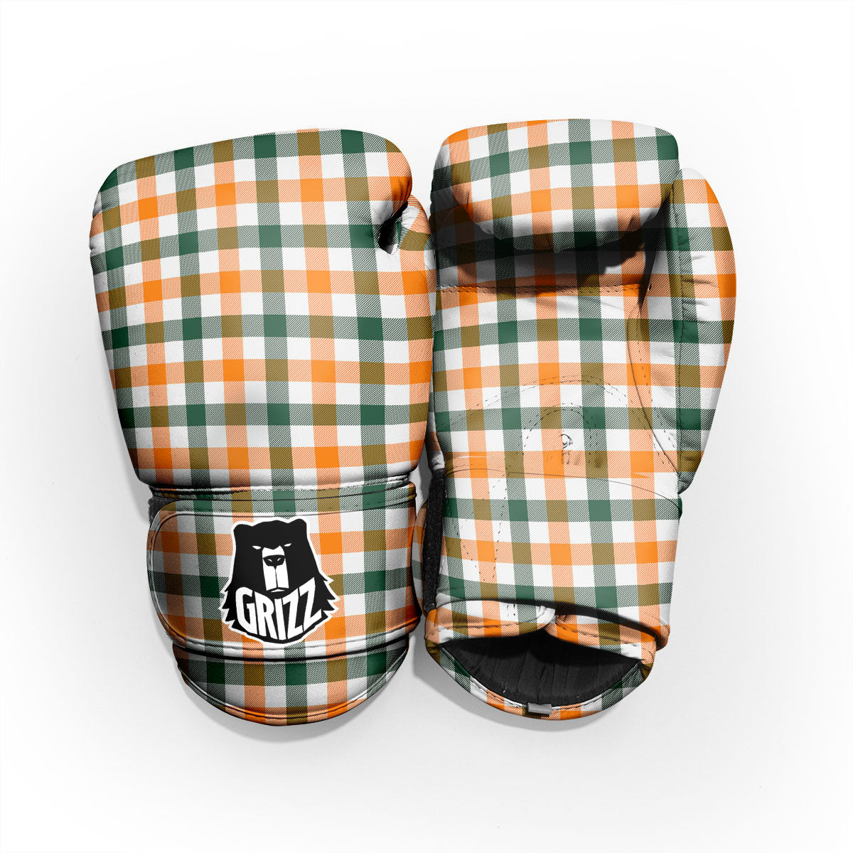 Buffalo Check St. Patrick's Day Print Pattern Pro Boxing Glove