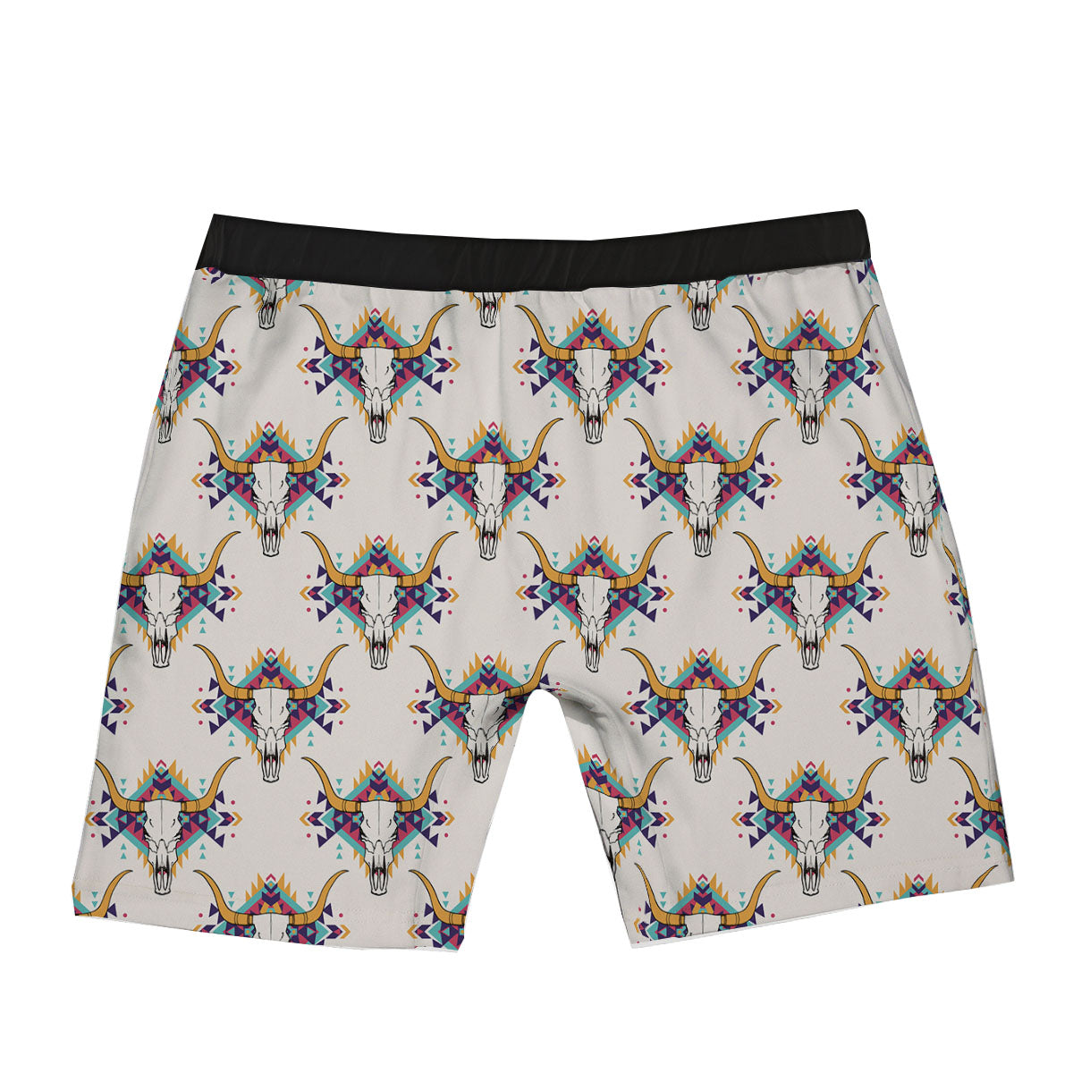 Buffalo Native Print Pattern Boxer Briefs-grizzshop