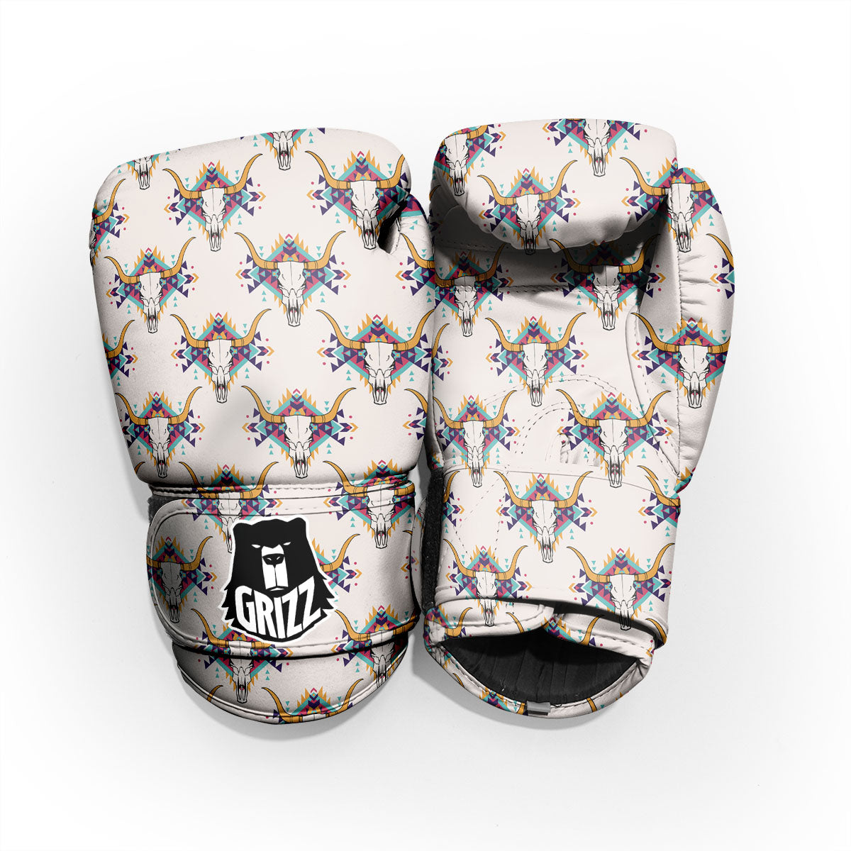 Buffalo Native Print Pattern Sparring Gloves-grizzshop