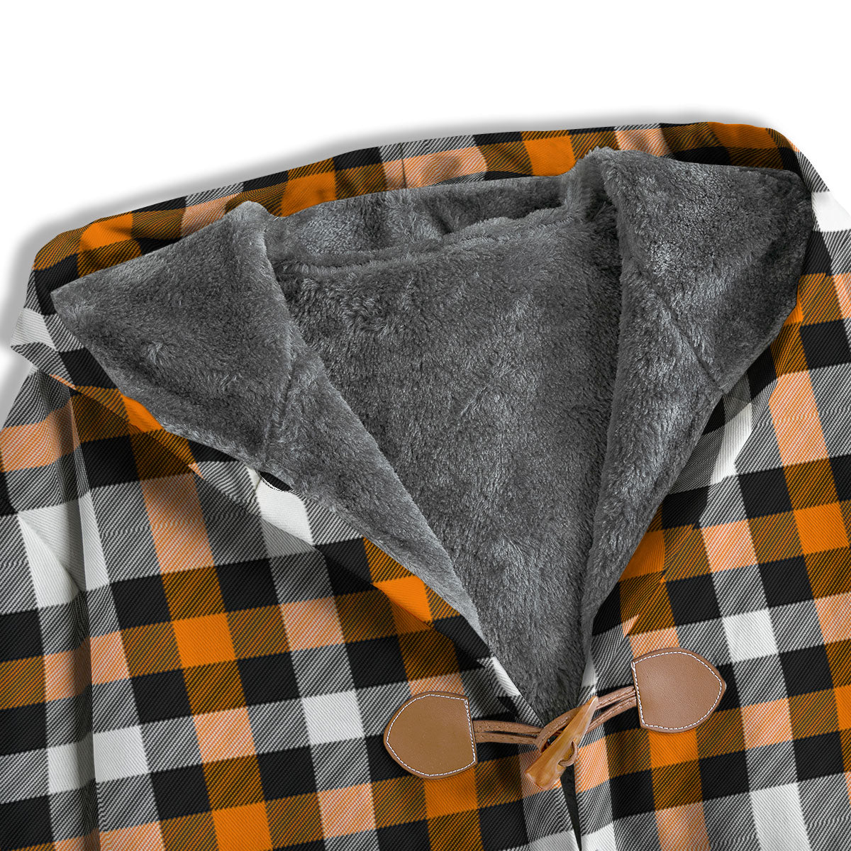 Buffalo Plaid Halloween Print Pattern Men's Windbreaker Jacket-grizzshop