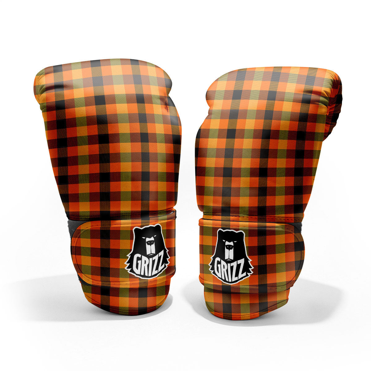 Buffalo Plaid Halloween Print Pro Boxing Glove