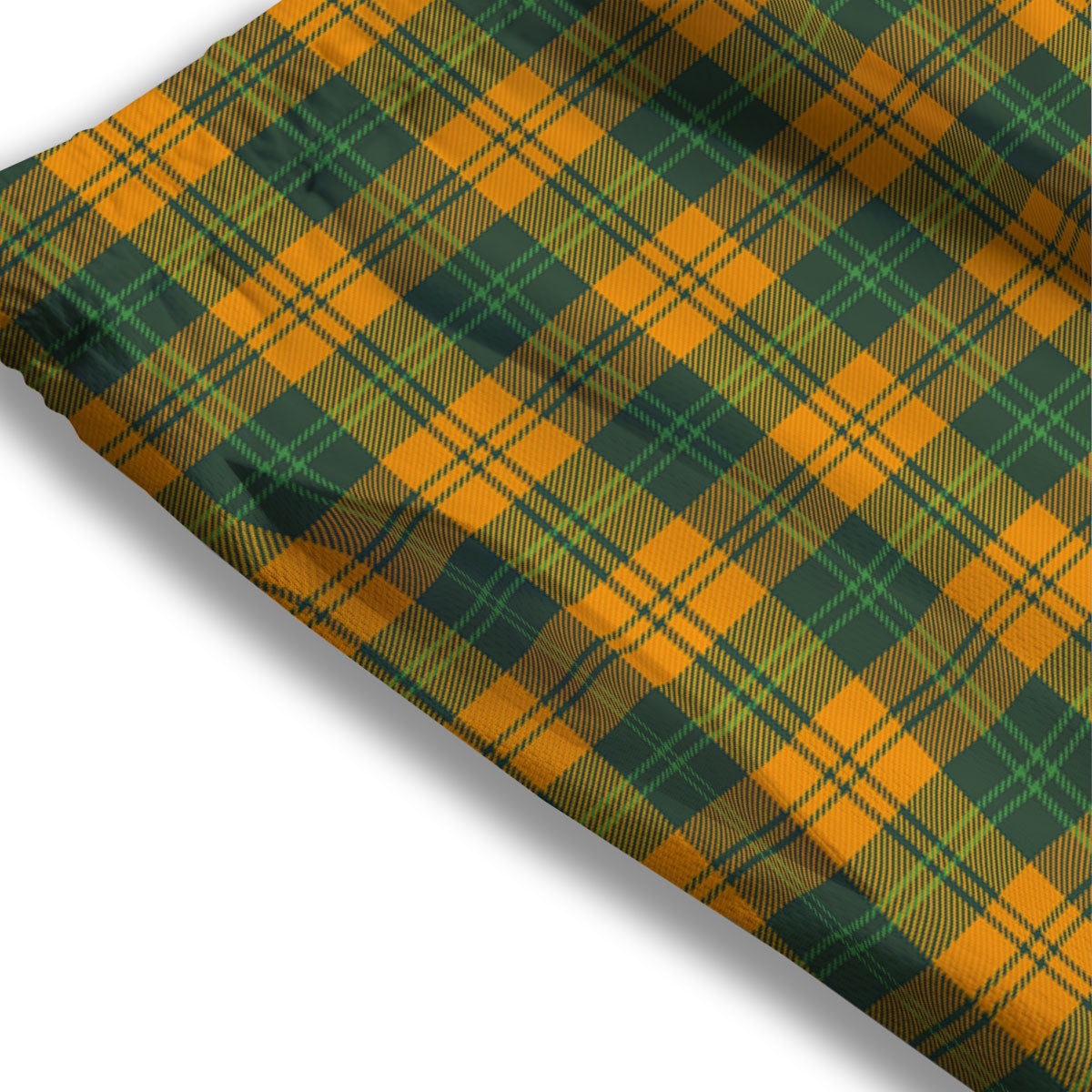 Buffalo Plaid Saint Patrick's Day Print Pattern Mesh Shorts
