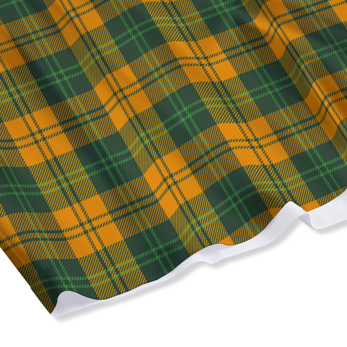 Buffalo Plaid Saint Patrick's Day Print Pattern Mesh Shorts