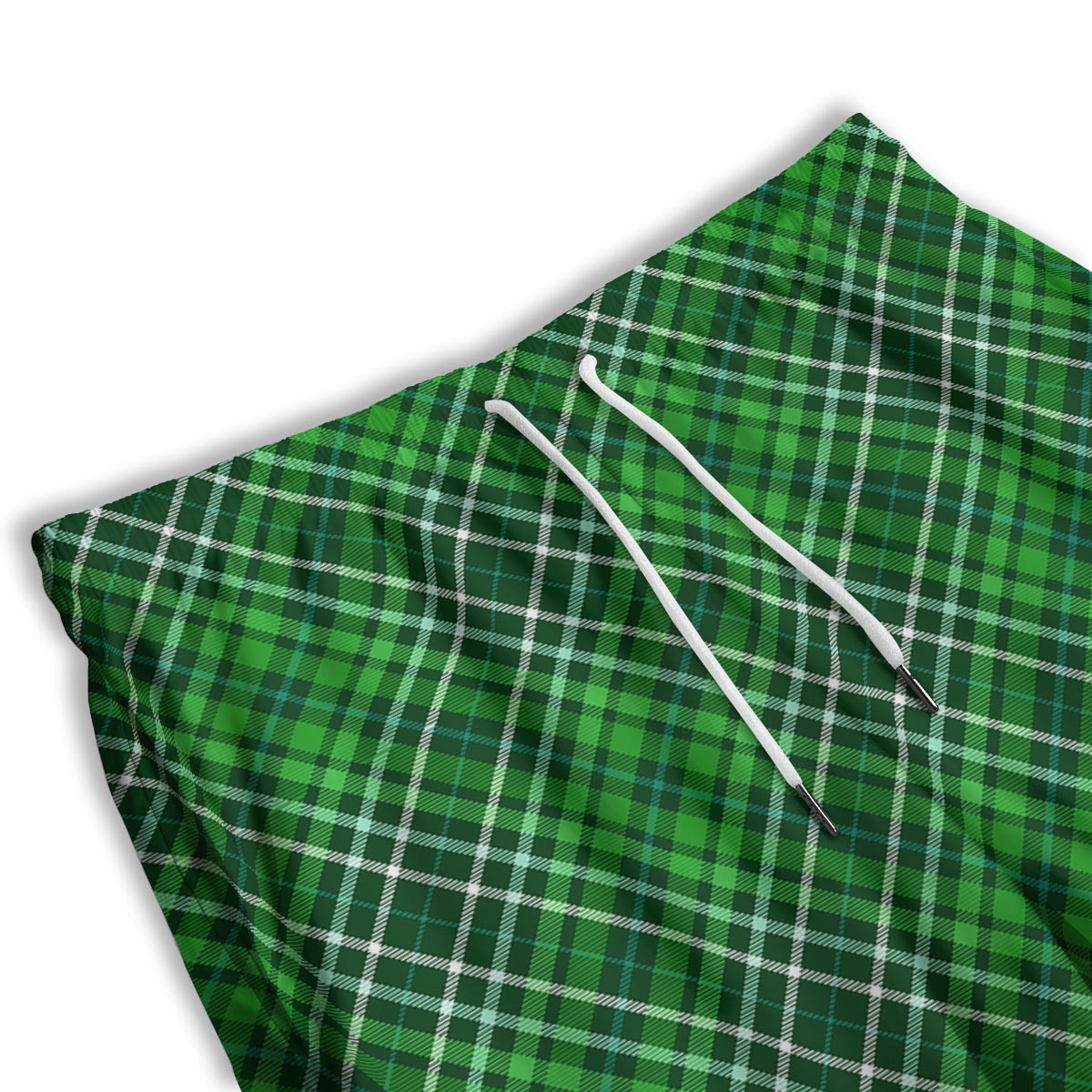 Buffalo St. Patrick's Day Print Pattern Men's Athletic Shorts