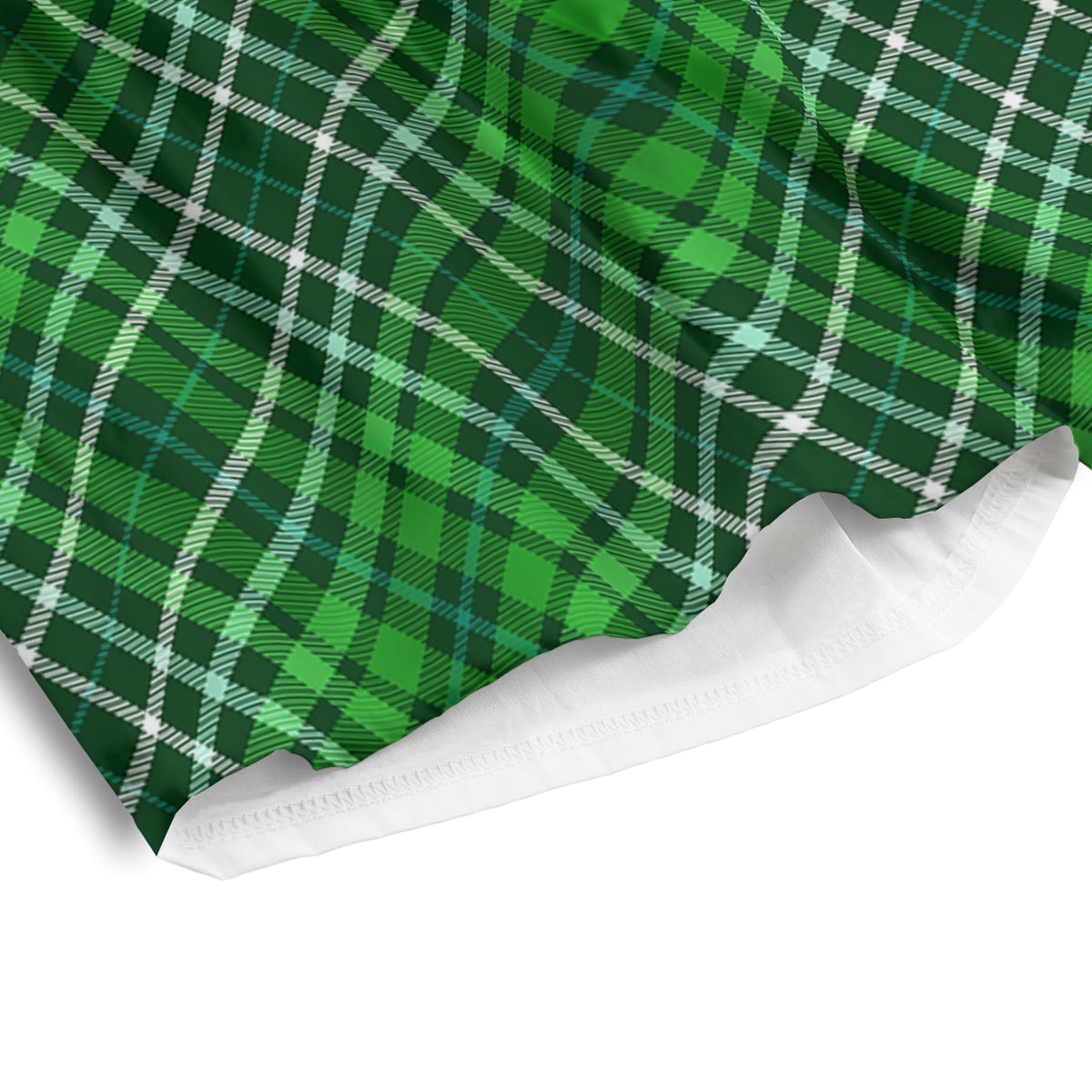 Buffalo St. Patrick's Day Print Pattern Men's Athletic Shorts
