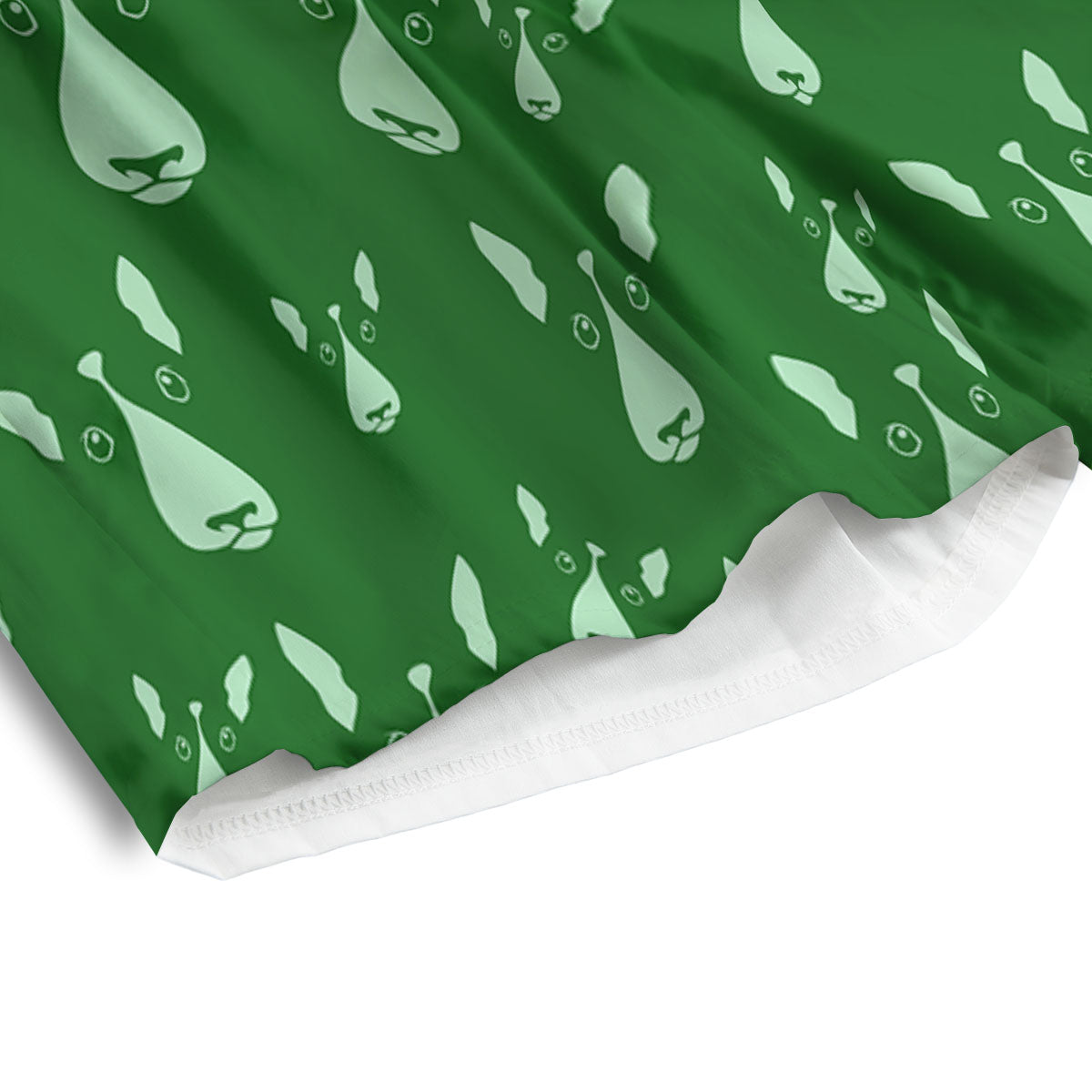 Buffalo Check Light Grey And Black Print Men's Athletic Shorts