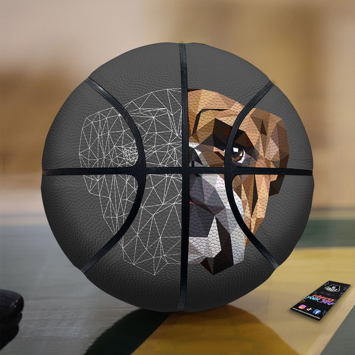 Buffalo Check Olive Green Print Pattern Basketball