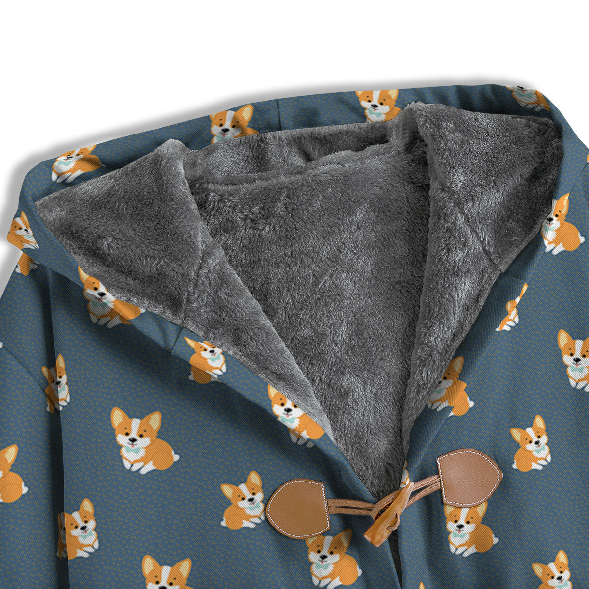Bunny Corgi Print Pattern Men's Windbreaker Jacket-grizzshop