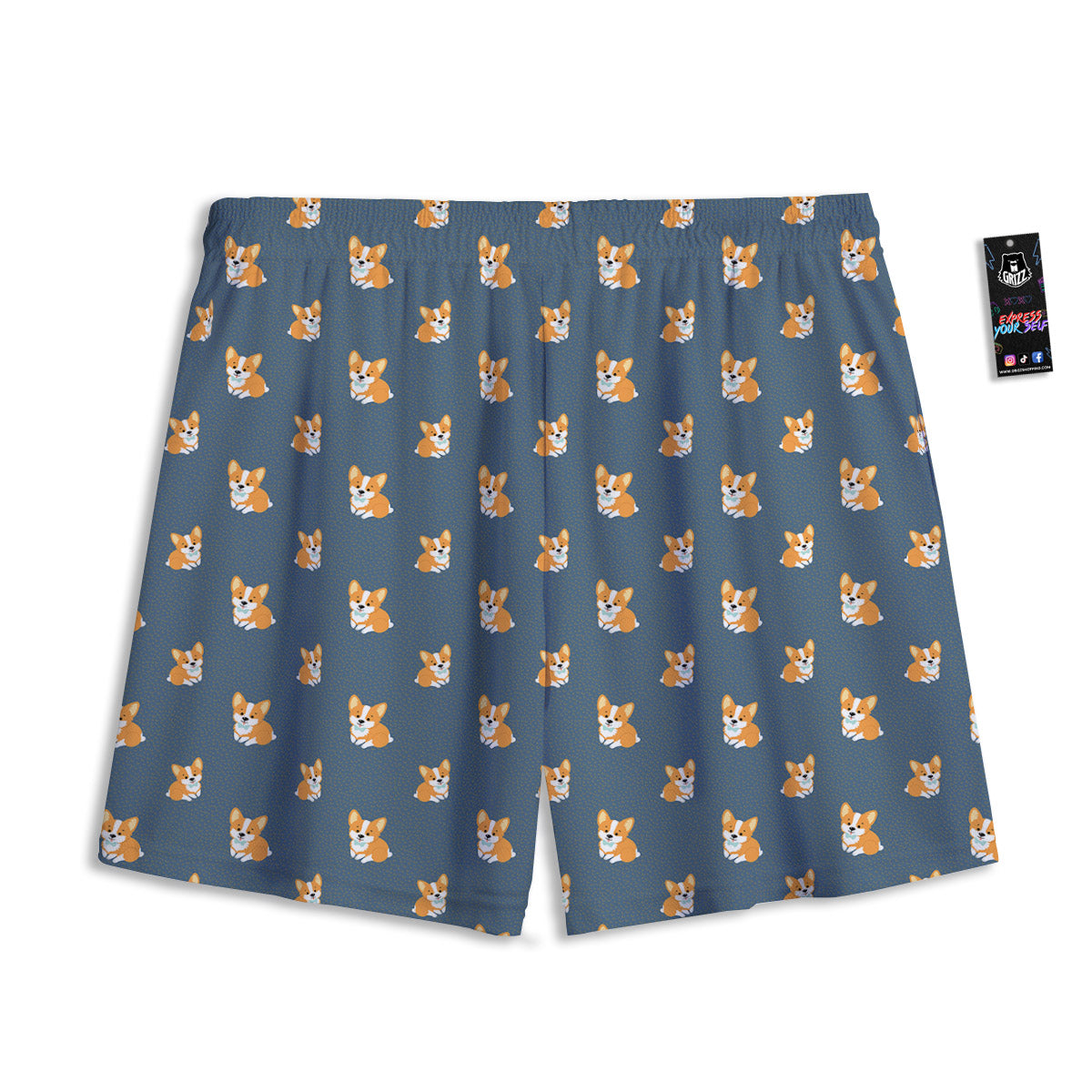 Capricorn Cute Cartoon Print Pattern Mesh Shorts