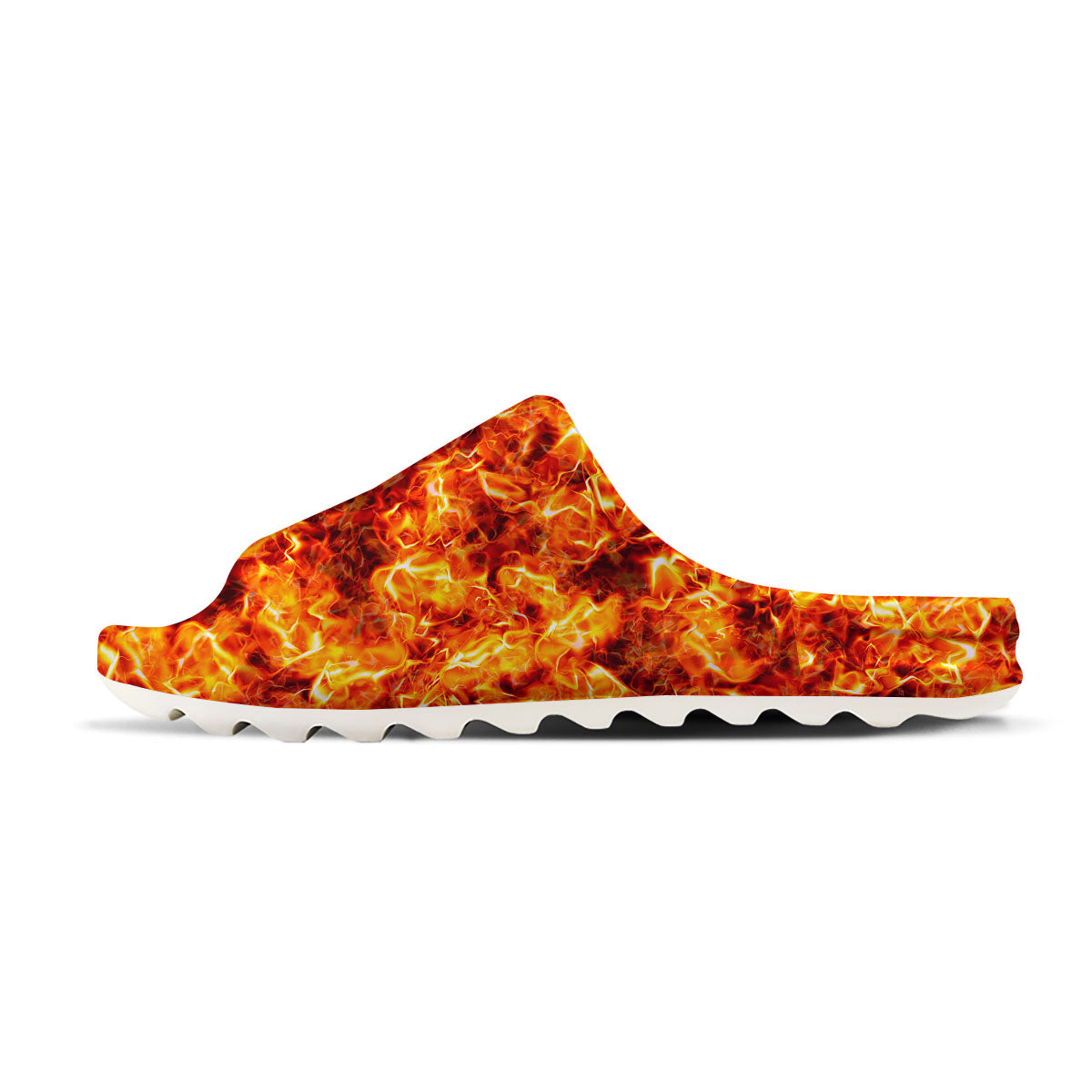 Burning Lava Print Sandals-grizzshop