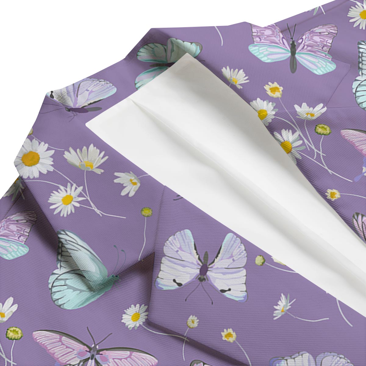 Butterfly Spring Print Pattern Men's Blazer-grizzshop