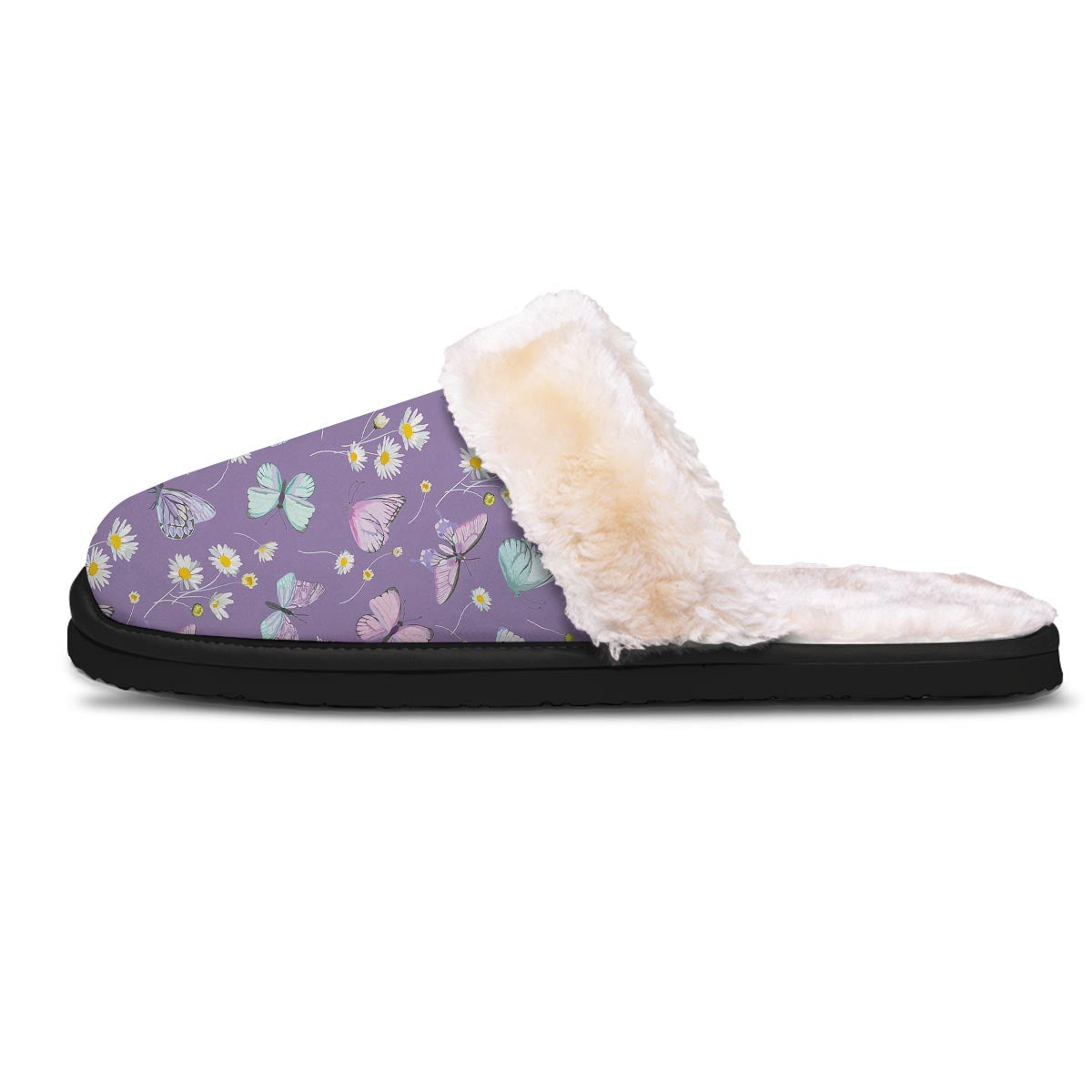 Butterfly Spring Print Pattern Slippers-grizzshop