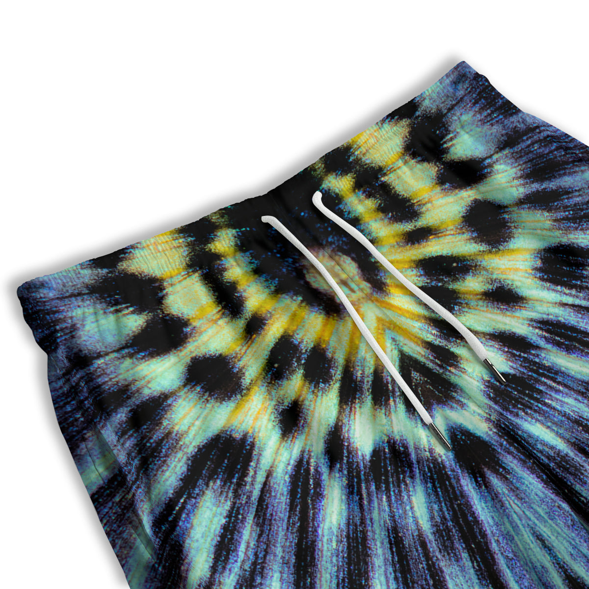 Butterfly Wing Skin Blue Print Men's Athletic Shorts