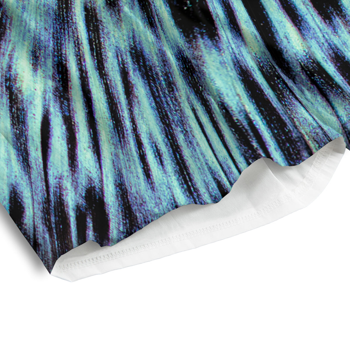 Butterfly Wing Skin Blue Print Men's Athletic Shorts