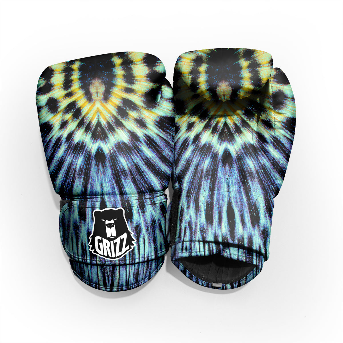 Butterfly Wing Skin Blue Print Pro Boxing Glove