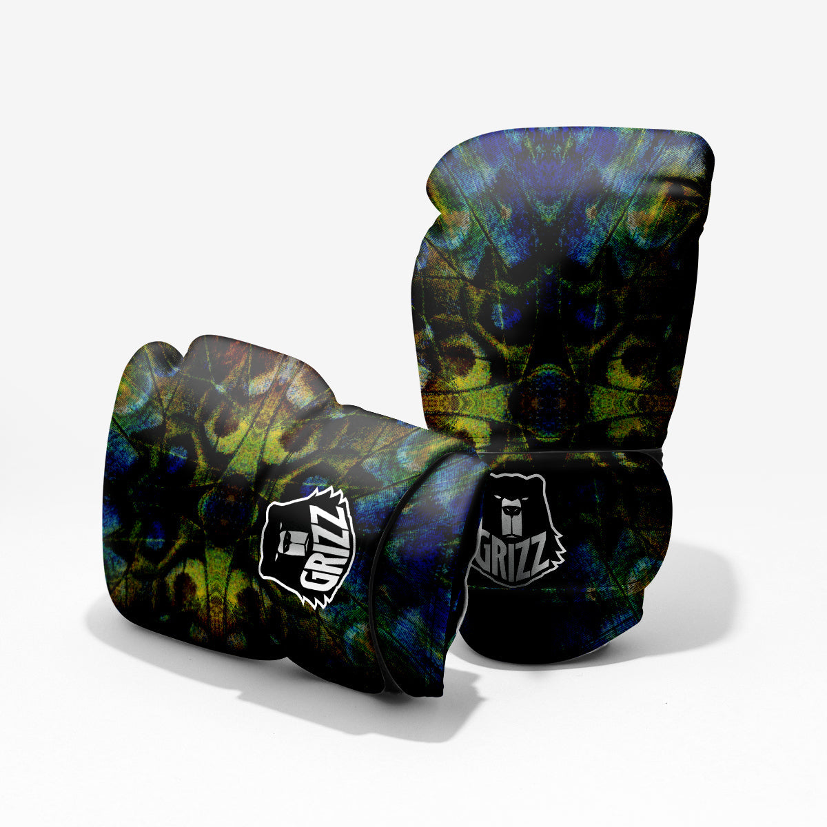 Butterfly Wing Skin Dark Print Pro Boxing Glove